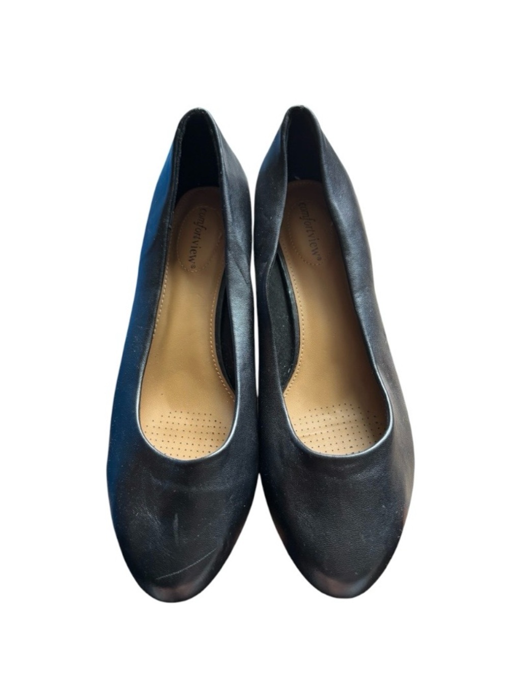 Comfortview VIDA Classic Black Pumps. Size 12W